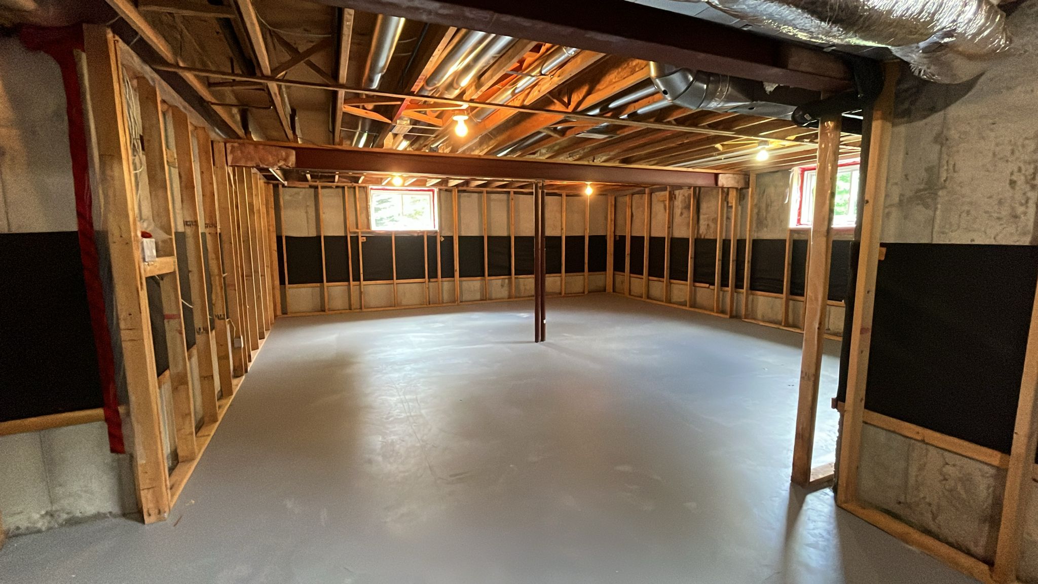 Modern Basement Transformation