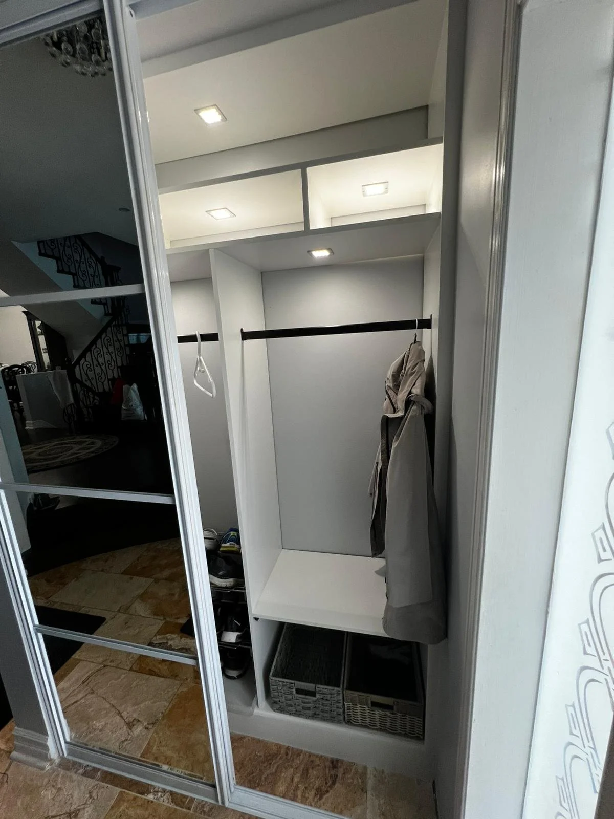 Custom Entry Closet Build