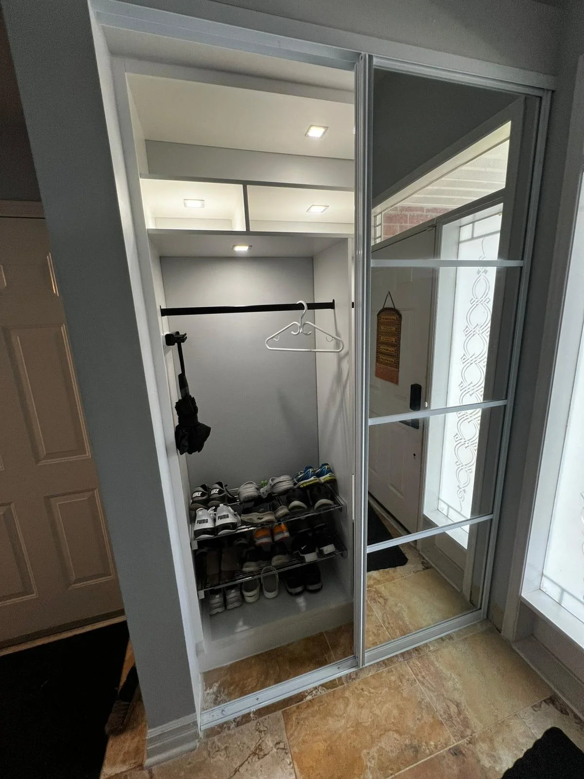 Custom Entry Closet Build