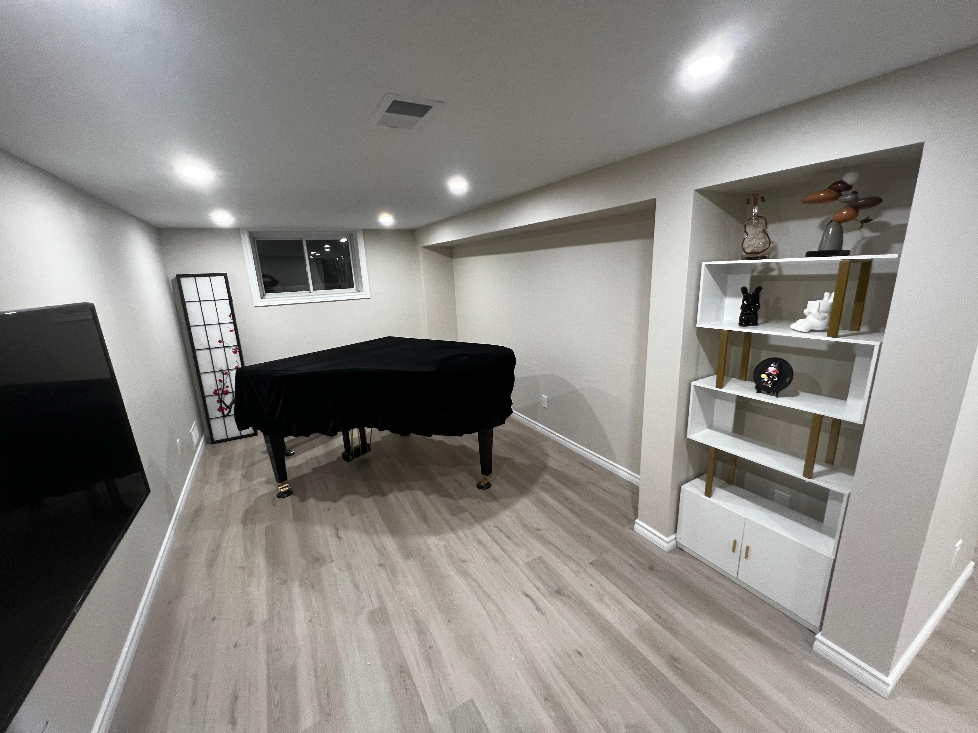 Modern Basement Transformation