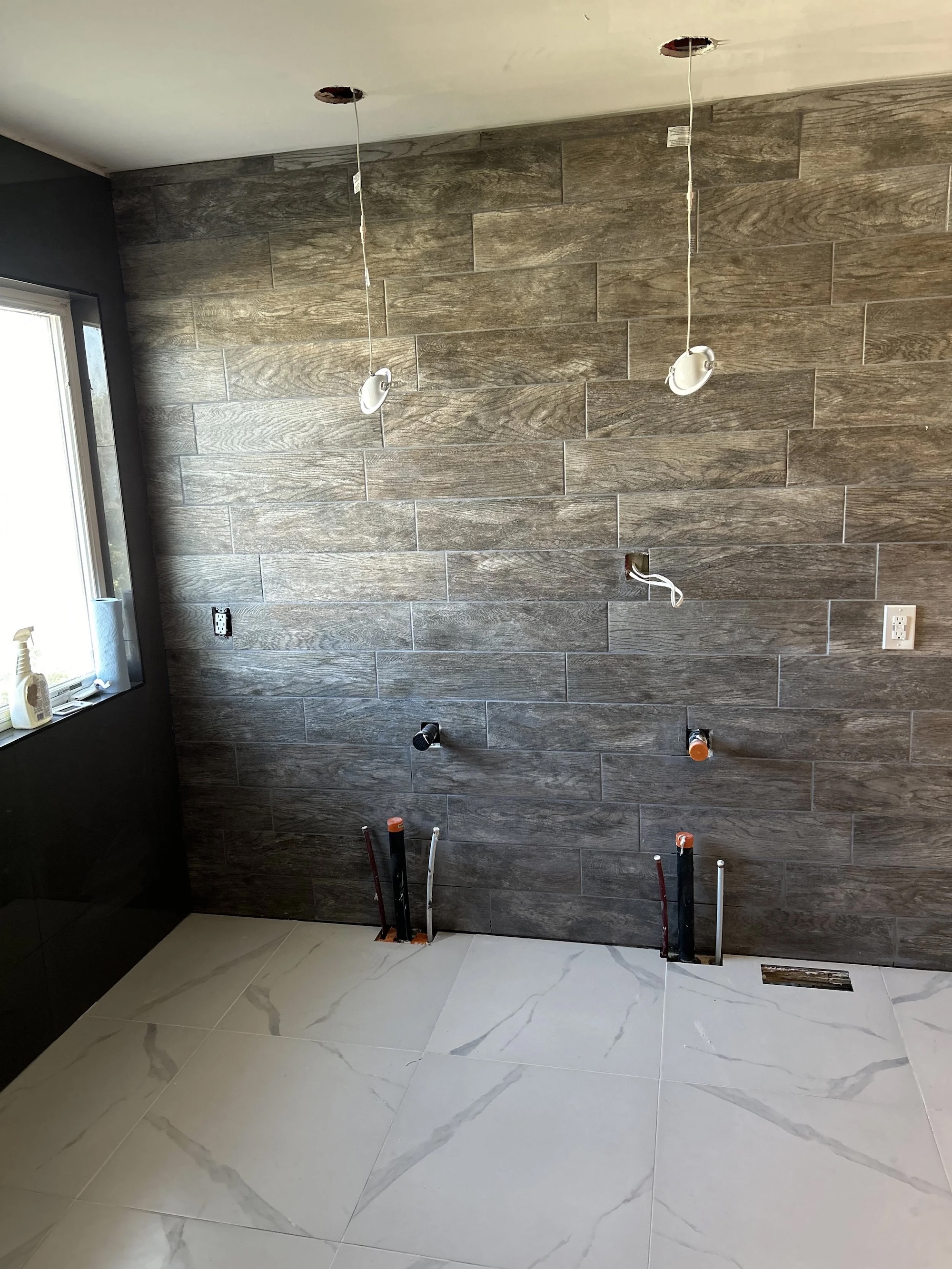 Modern Spa Bathroom — Complete Rebuild