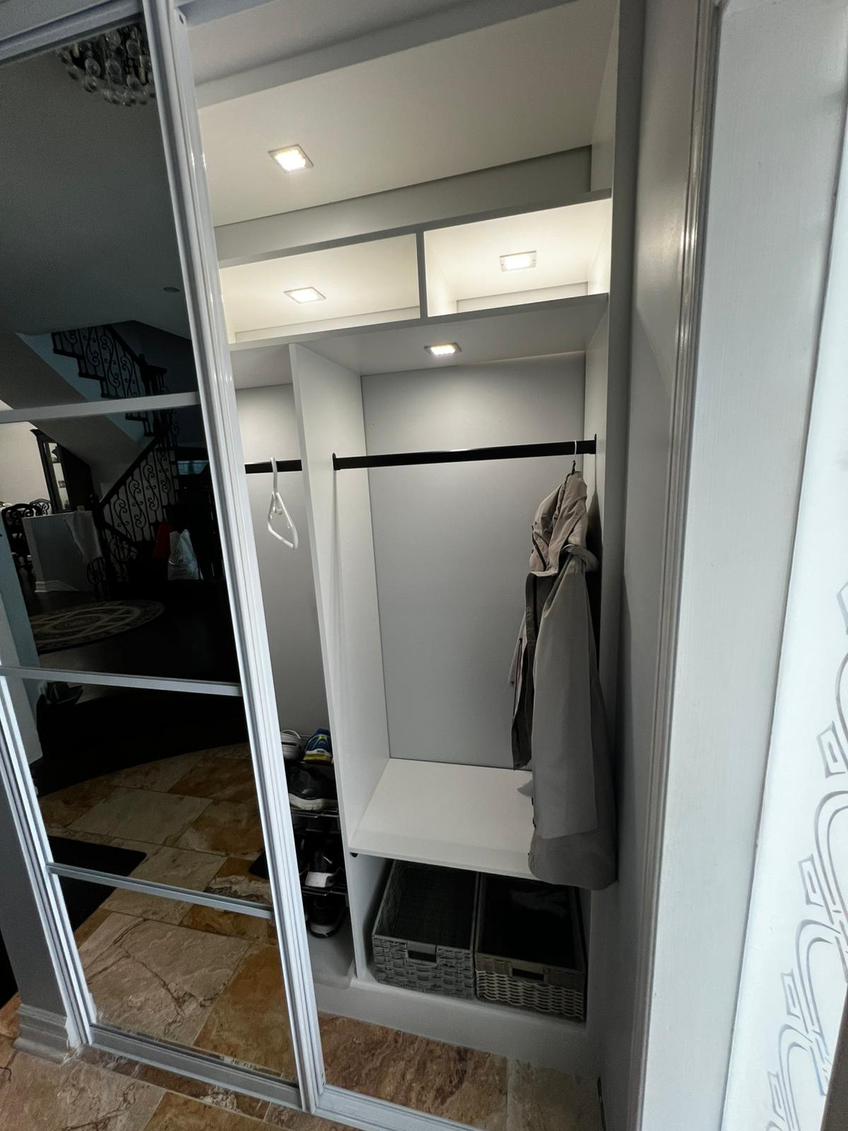 Custom Entry Closet Build