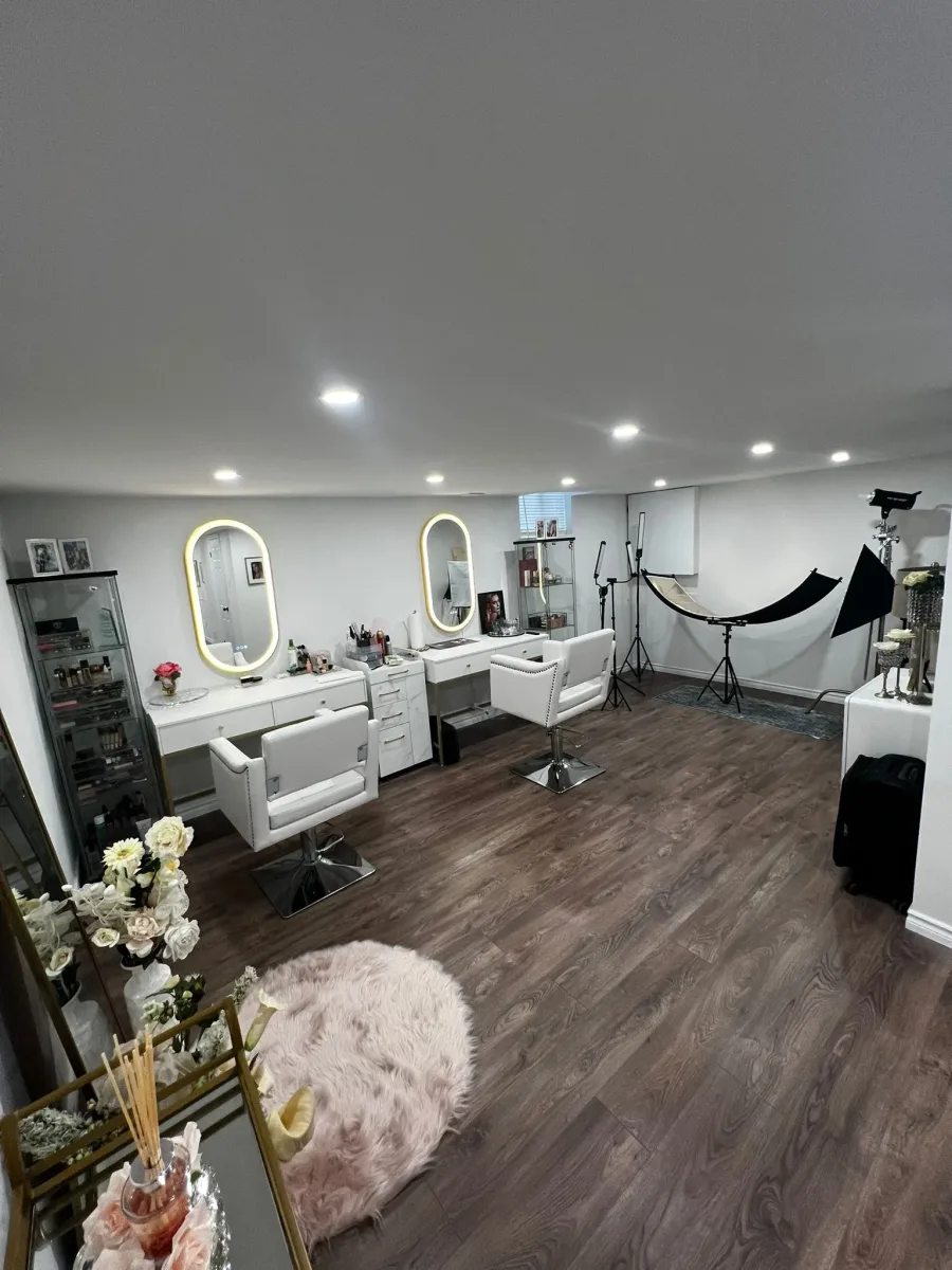 Full Basement Rebuild & Studio Transformation