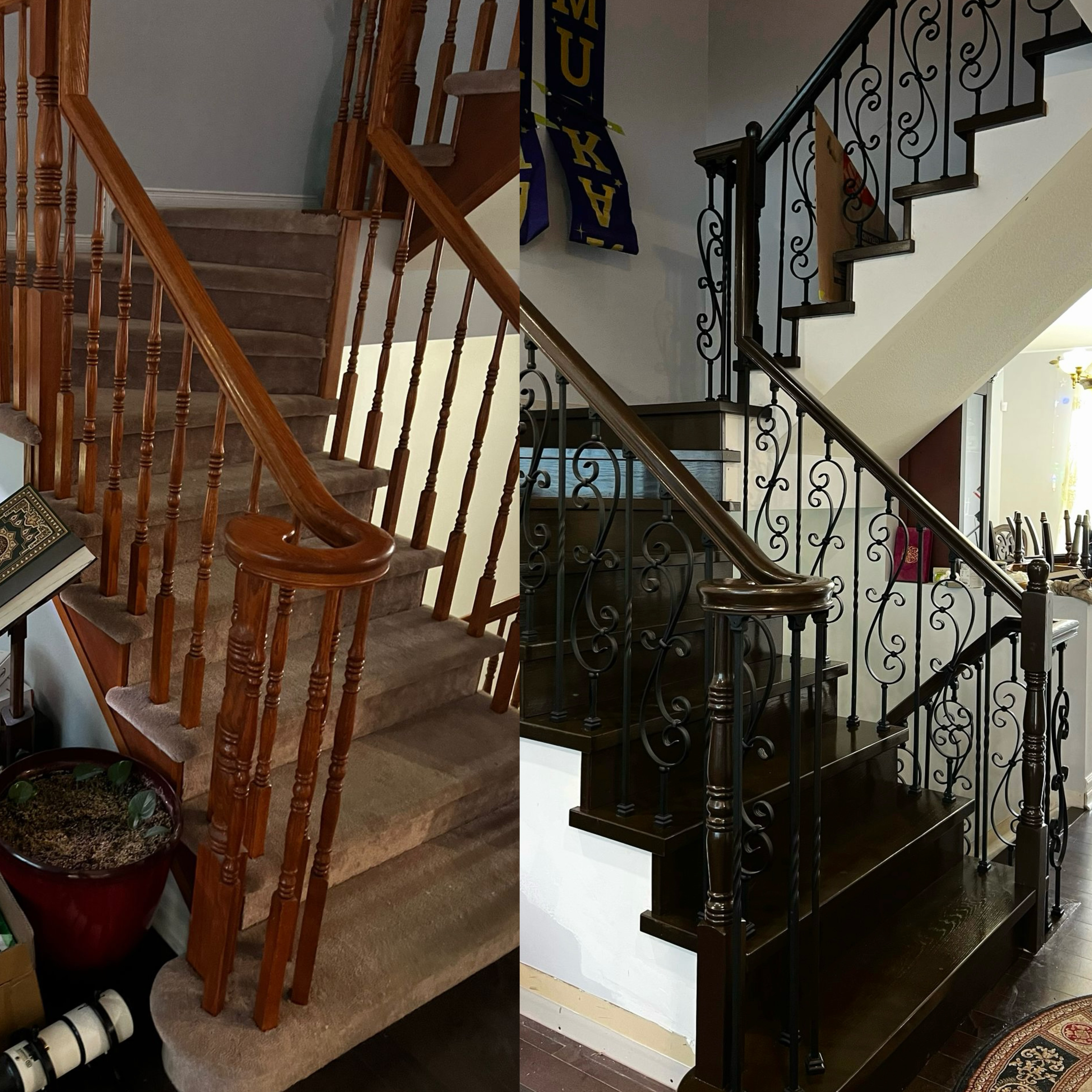 Staircase Upgrade & Railing Ottawa